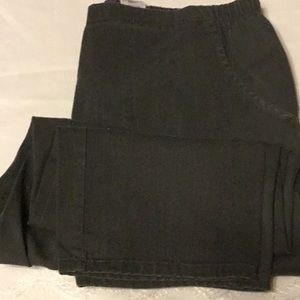 Jms gray pants size 1X(16WP) boot cut pants